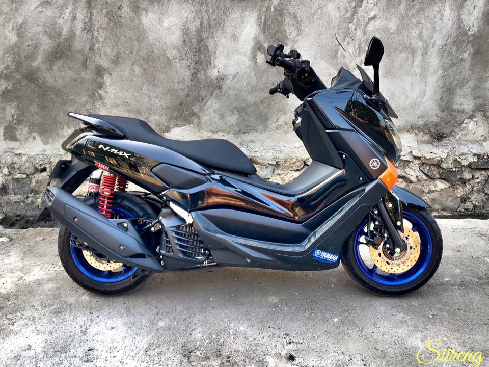 Yamaha Nmax Hitam Modifikasi  Modifikasi Motor Kawasaki 